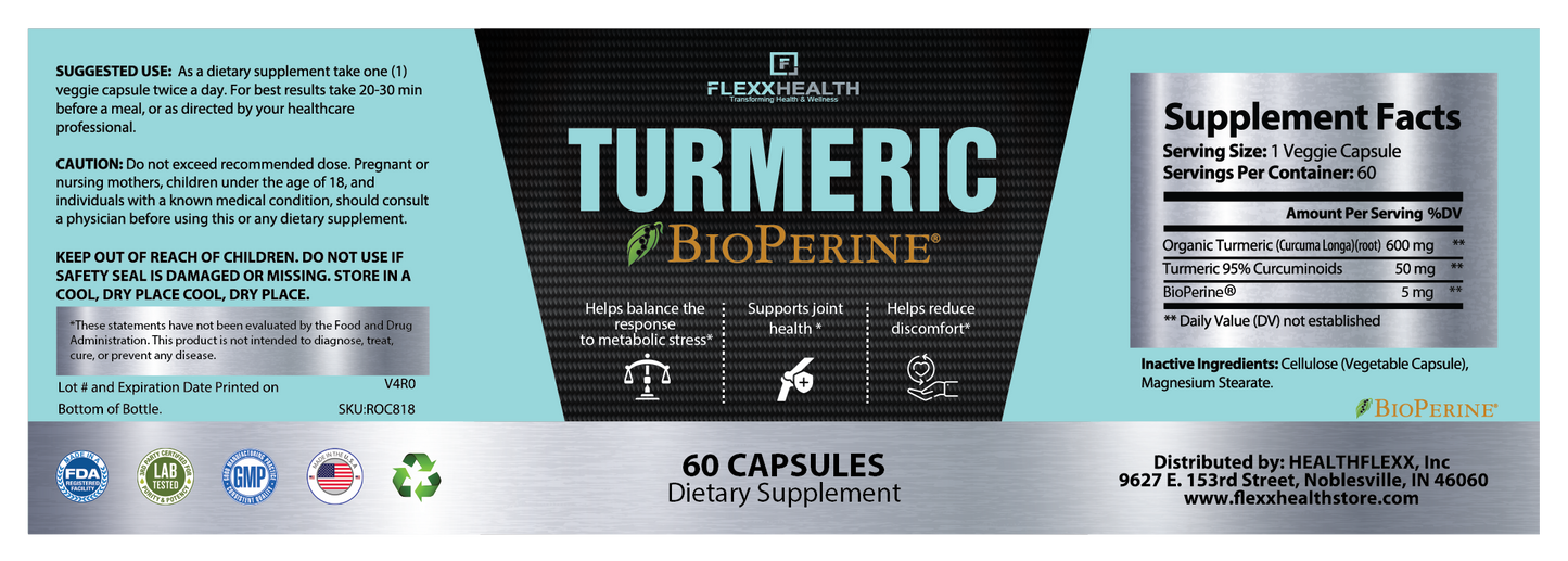 TURMERIC w/ BIO-PERINE